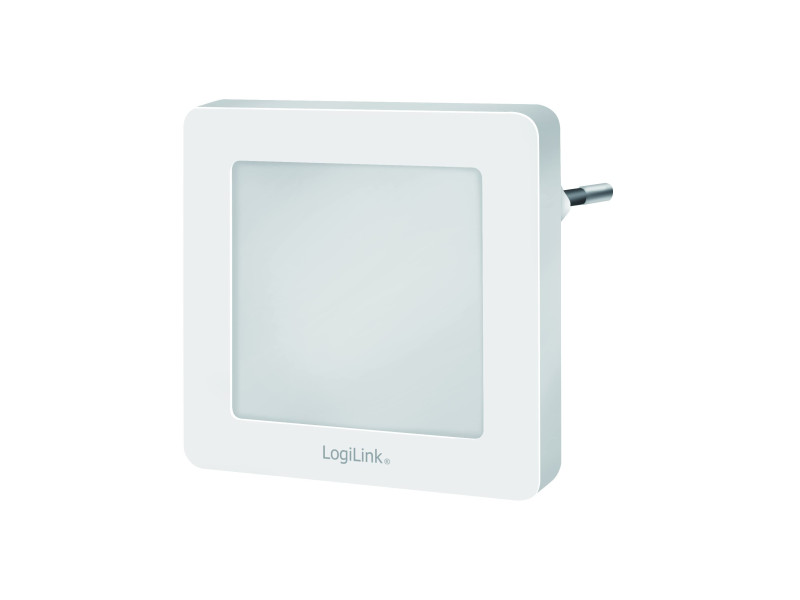 LogiLink Lampe d'orientation à LED avec capteur, blanc