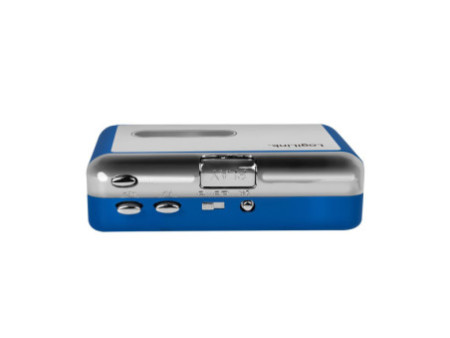 LogiLink Baladeur pour appareils Bluetooth, bleu/argenté
