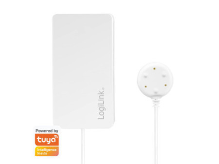 LogiLink Détecteur de fuite d'eau intelligent Wi-Fi, blanc