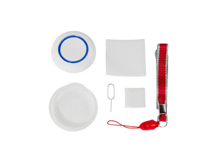 LogiLink Alarme SOS Smart Wi-Fi, blanc/bleu