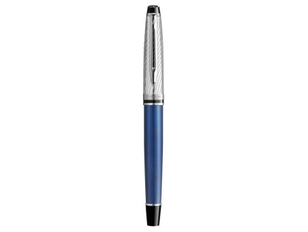 WATERMAN Stylo plume Expert Deluxe, métal - bleu C.T.