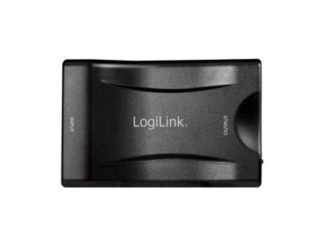 LogiLink Convertisseur vidéo Scart - HDMI, noir