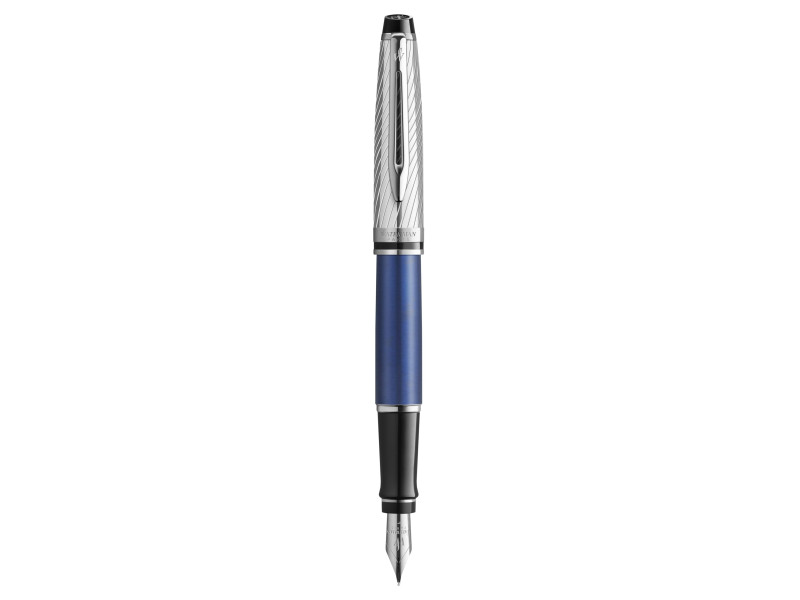 WATERMAN Stylo plume Expert Deluxe, métal - bleu C.T.
