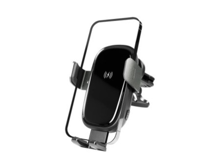 LogiLink Support de charge sans fil smartphone pour voiture
