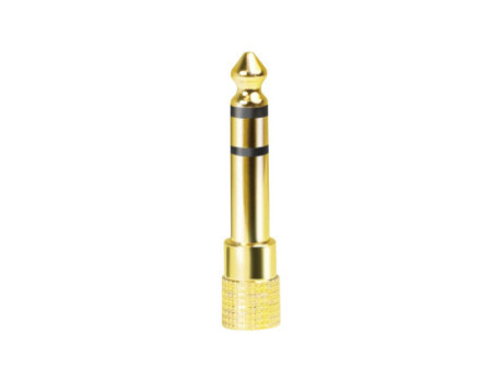 LogiLink Adaptateur audio, jack 6,35 mm - jack 3,5 mm