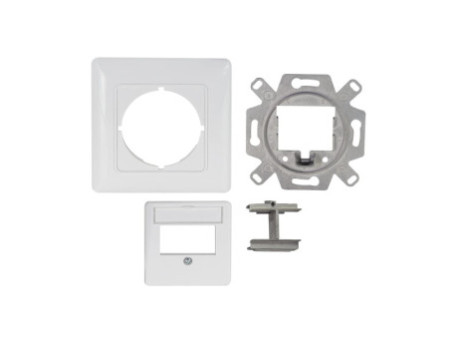 LogiLink Boîtier d'encastrement pour module Keystone 2 ports