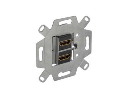 LogiLink Boîtier d'encastrement pour module Keystone 2 ports