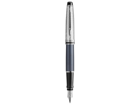 WATERMAN Stylo plume Expert Deluxe, métal - gris pierre C.T.