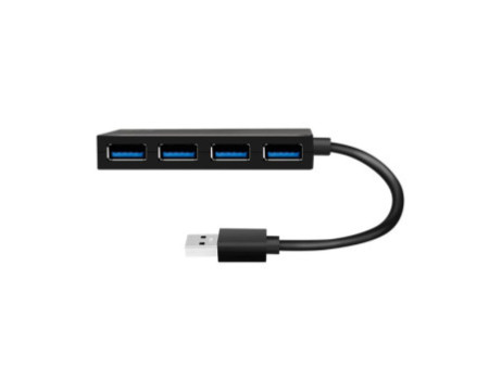 LogiLink Hub USB 3.2 Gen1 4 ports, noir