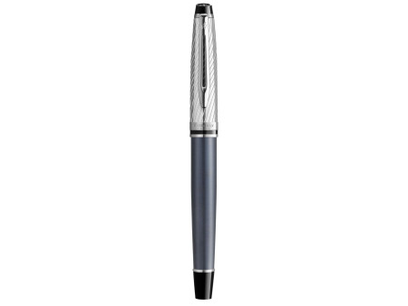 WATERMAN Stylo plume Expert Deluxe, métal - gris pierre C.T.