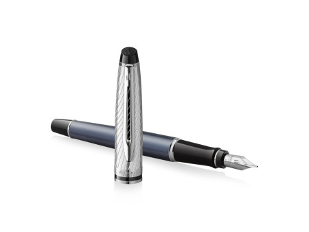 WATERMAN Stylo plume Expert Deluxe, métal - gris pierre C.T.