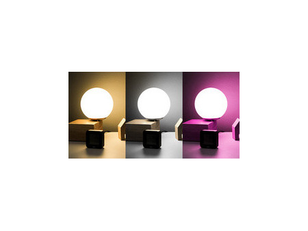 LogiLink Ampoule LED WiFi Smart, compatible Tuya, E27, blanc