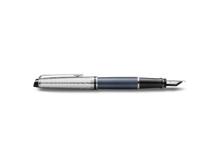 WATERMAN Stylo plume Expert Deluxe, métal - gris pierre C.T.