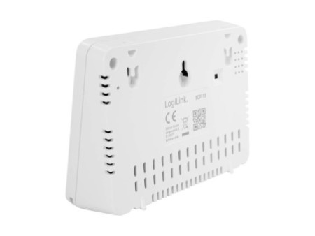 LogiLink Appareil de mesure du CO2 avec voyants, blanc