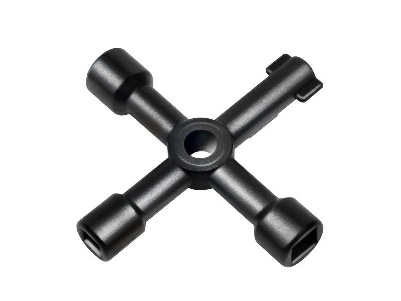 LogiLink Clé en croix universelle pour armoire électrique