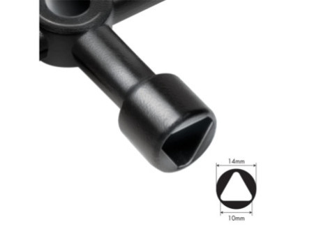 LogiLink Clé en croix universelle pour armoire électrique