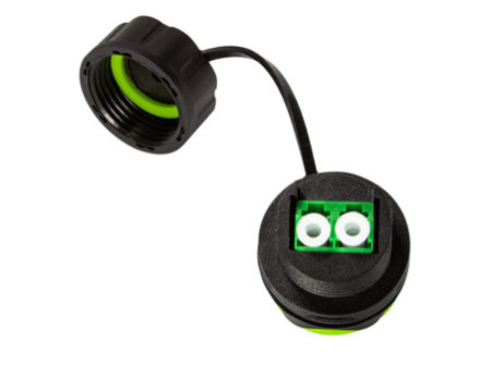 LogiLink Coupleur fibre optique avec bouchon de protection