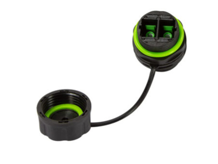 LogiLink Coupleur fibre optique avec bouchon de protection