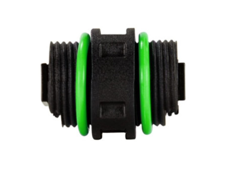 LogiLink Coupleur fibre optique avec 2 manchons de câble