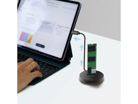 LogiLink Station d'accueil USB 3.2 gén. 2 pour disque dur