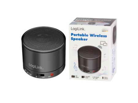 LogiLink Enceinte Bluetooth avec lecteur MP3 & radio Fm