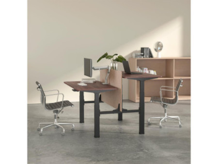 LogiLink Piètement de bureau, électrique, Face-to-Face