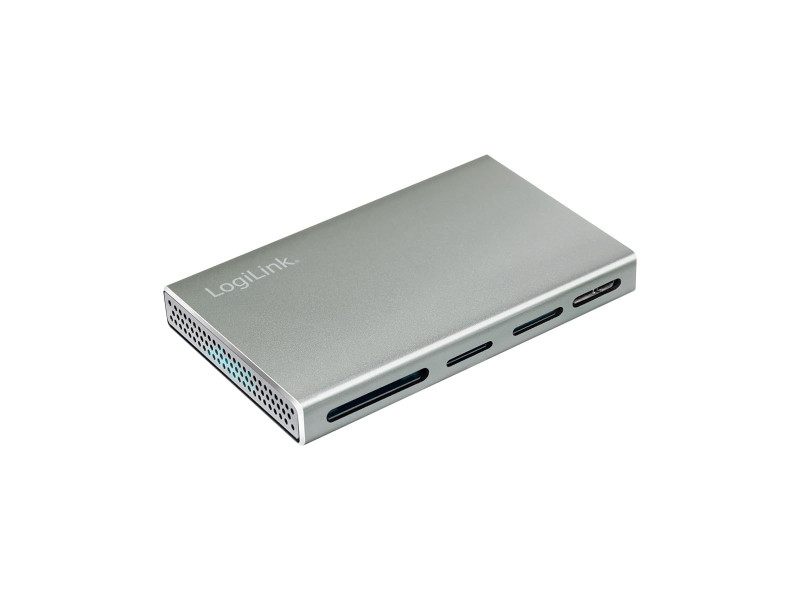 LogiLink Lecteur de cartes USB 3.2 Gen1, 5en1, boîtier alu
