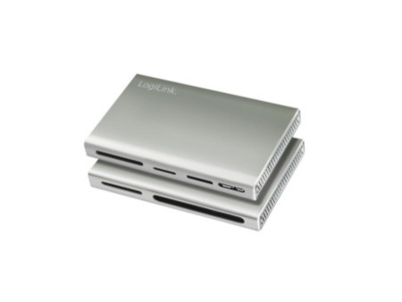LogiLink Lecteur de cartes USB 3.2 Gen1, 5en1, boîtier alu