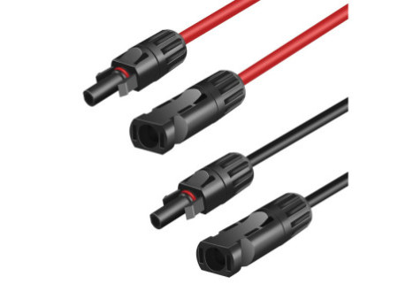 LogiLink Set de rallonges pour panneau solaire, 3,0 m