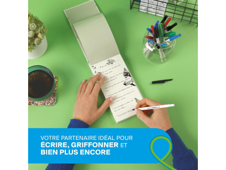 Paper:Mate Stylo à bille Kilometrico, blister de 8, bleu