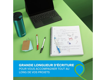 Paper:Mate Stylo à bille Kilometrico, blister de 8, bleu