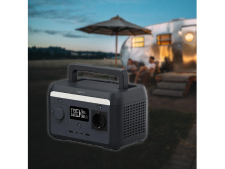 LogiLink Chargeur mobile/Powerstation, 300 watts, noir