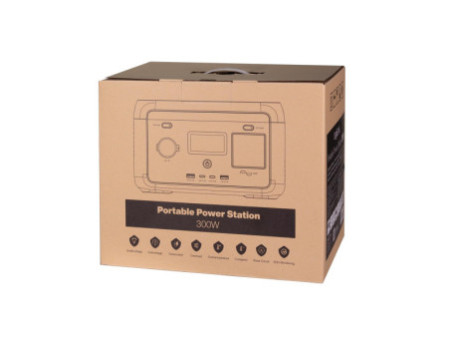 LogiLink Chargeur mobile/Powerstation, 300 watts, noir
