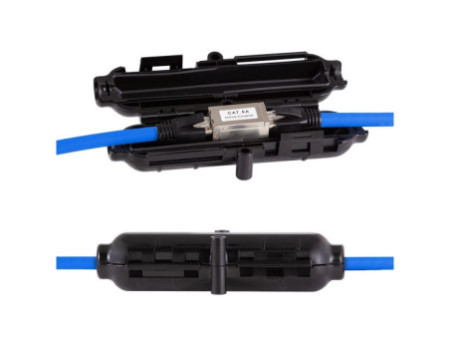 LogiLink Boîtier d'extérieur pour raccordement réseau, noir