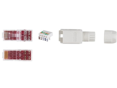 Connecteur RJ45 pour montage sur le terrain, cat. 6A
