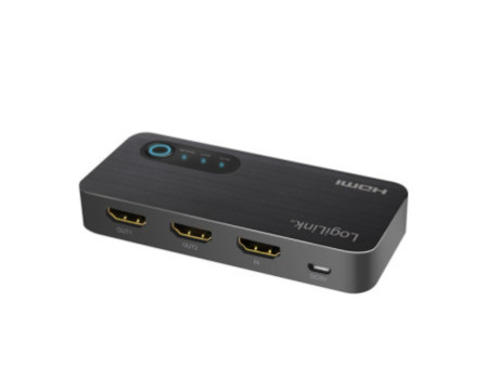 LogiLink Répartiteur HDMI 4K/60 Hz HDMI, 1x2, noir