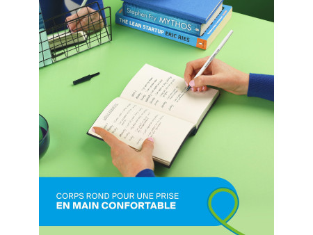 Paper:Mate Stylo à bille Kilometrico, blister de 8, assorti