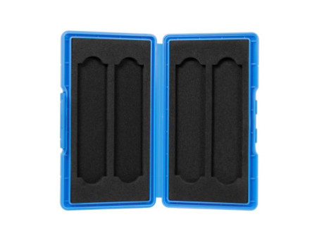 LogiLink Boîte de protection pour 4 SSD M.2 NGFF/NVMe, bleu
