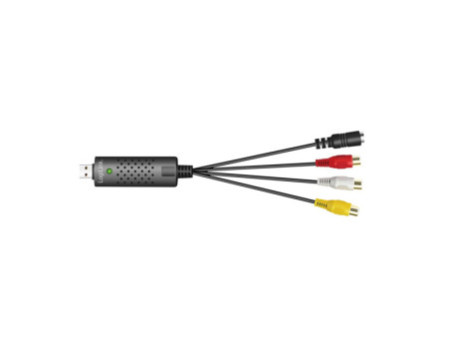 LogiLink Convertisseur audio & vidéo USB 2.0, noir