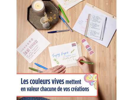 Paper:Mate Stylo feutre Flair 'Candy Pop', étui de 24