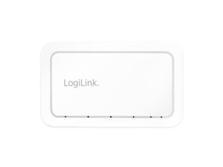 LogiLink Switch de bureau Gigabit Ethernet, 5 ports, blanc