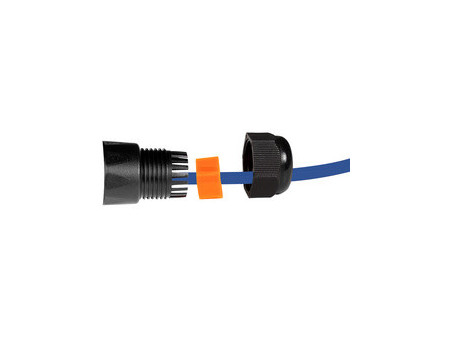 LogiLink Connecteur de câble Patch extérieur, Cat. 6, blindé