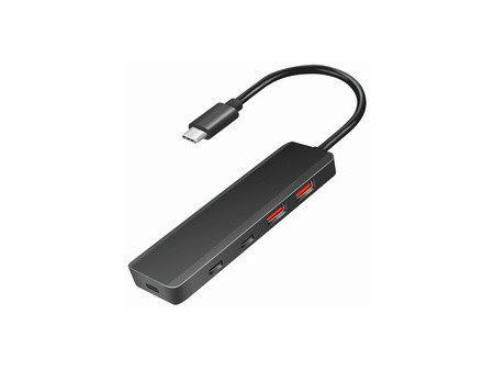 LogiLink Hub USB 3.2 Ultra Slim, 4 ports, 2x USB-A, 2x USB-C