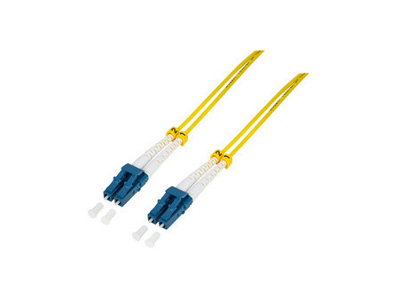 LogiLink Câble patch fibre optique, 2x Duplex LC, OS2, 50 m