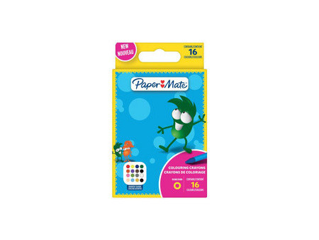 Paper:Mate Crayons de cire Kids Colouring, blister de 8