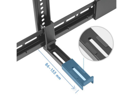 LogiLink Support universel pour barre de son, (P)86 x 155 mm
