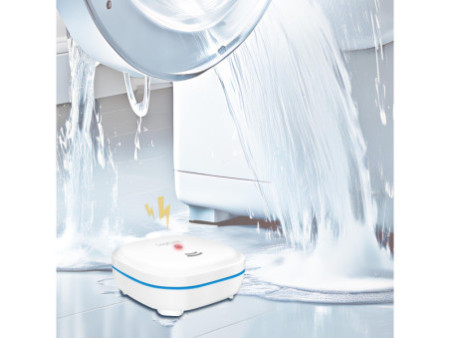 LogiLink Détecteur de fuite d'eau, alarme: env. 85 dB, blanc