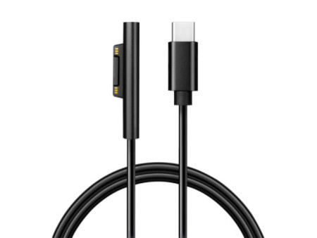 LogiLink Cordon de charge USB-C - Microsoft Surface, noir