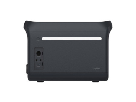 LogiLink Station de charge mobile, 1.800 watts, noir