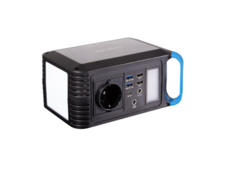 LogiLink Station de charge mobile, 300 watts, noir